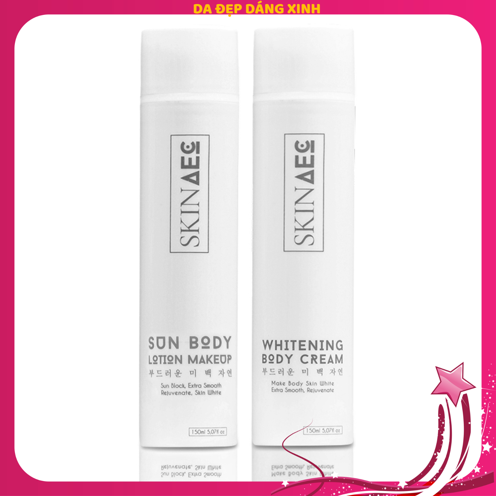 SKIN AEC -Bộ Kem Dưỡng Da Trắng Bật Tone
