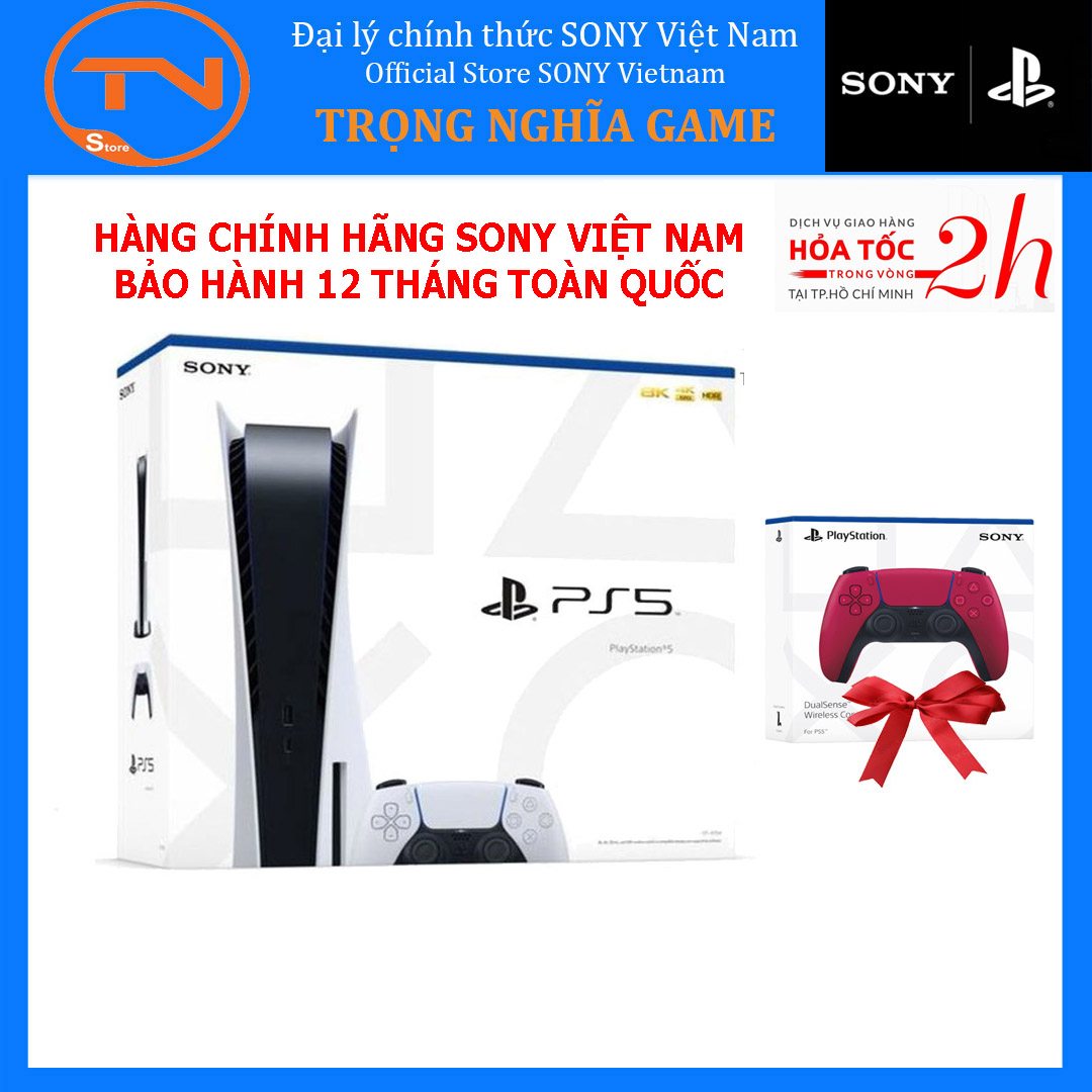 Máy PS5 Sony PlayStation 5 Standard Edition CHÍNH HÃNG Sony Việt Nam + 12