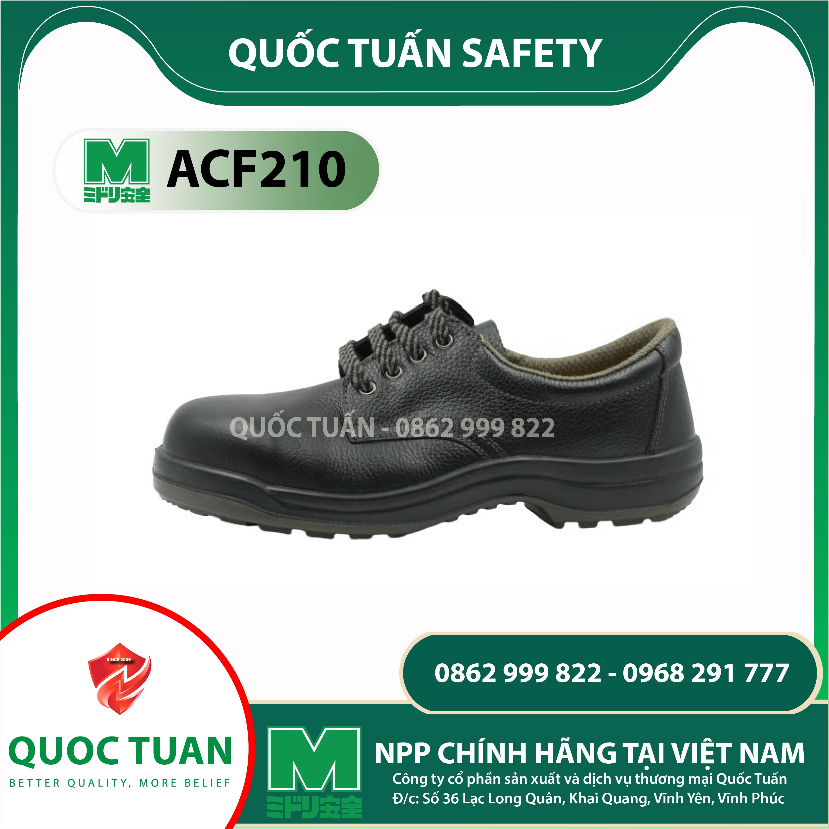 Midori Safety Shoes Steel Toe Cap, Anti-static Outsole