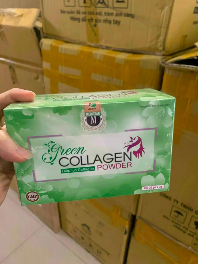 Diệp lục Collagen & Bổ xung dưỡng chất đẹp da