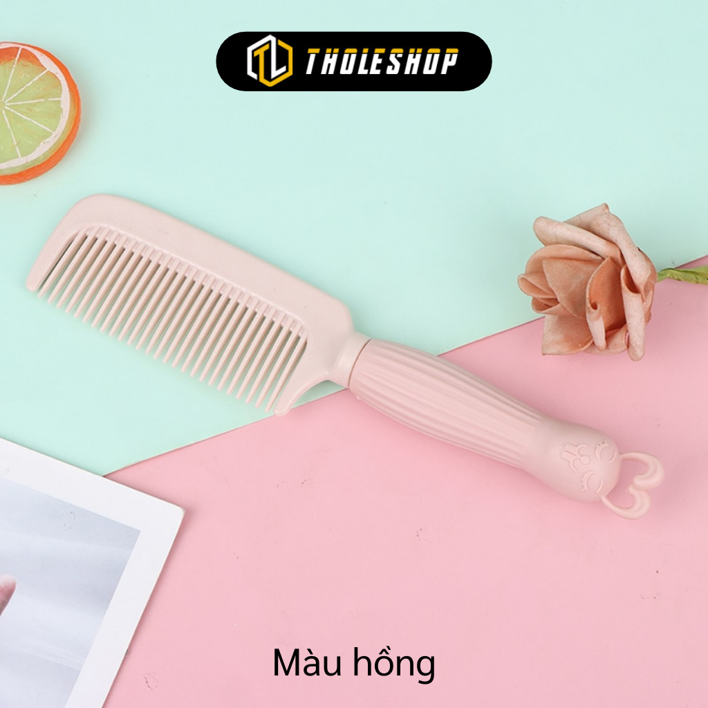 Cây lược chải tóc hình thỏ cho bé - Lược chải tóc kiểu dáng Hàn Quốc - Lược chải tóc