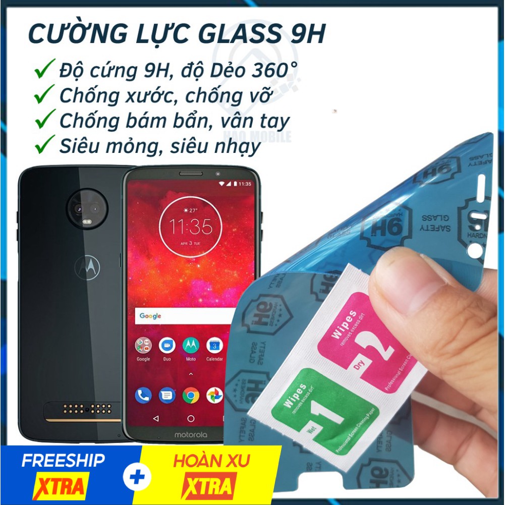 Dán cường lực dẻo nano Motorola Moto Z3 Play