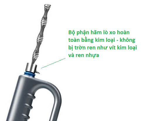 Dụng cụ thông cống 10m thế hệ mới GX-910