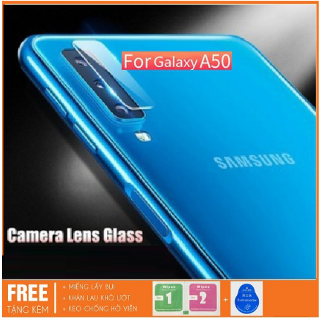 Miếng dán cường lực camera samsung a50/samsung a30 bền bỉ