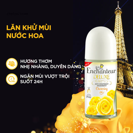 Lăn Enchanter charming hương nước hoa 50ml