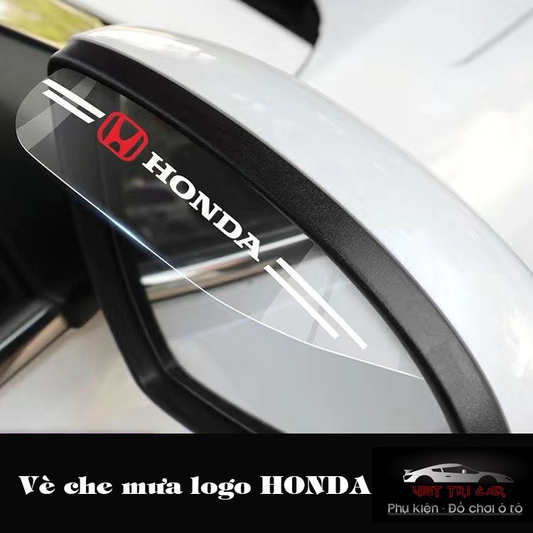 Vè che mưa gương chiếu hậu ô tô Logo Hãng Hyundai Toyota Mazda Mitsubishi KIA Ford
