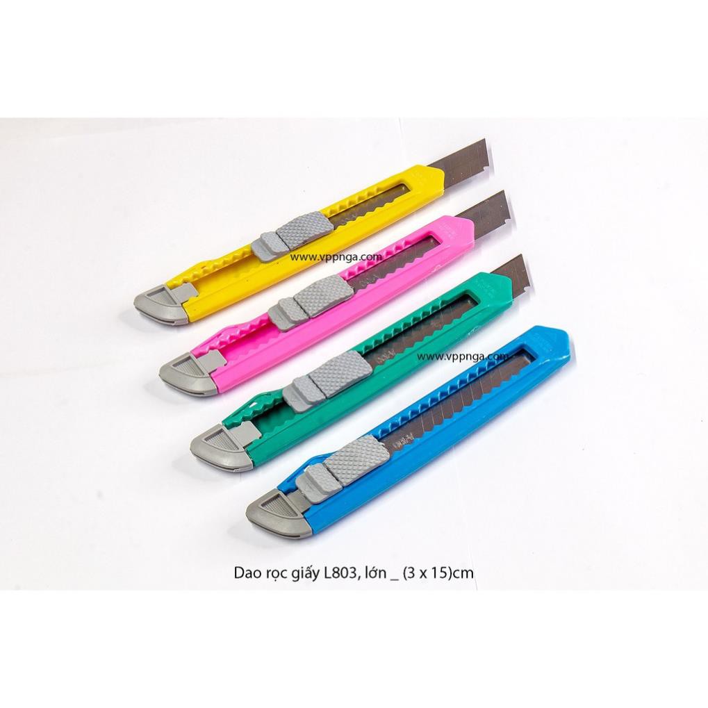 Dao rọc giấy L803, lớn ( Loại đục) - vpp Brendo