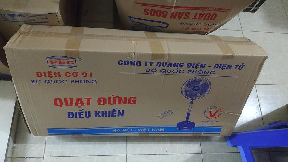 Quạt cây điện cơ 91 QĐK-91 (màu đỏ)