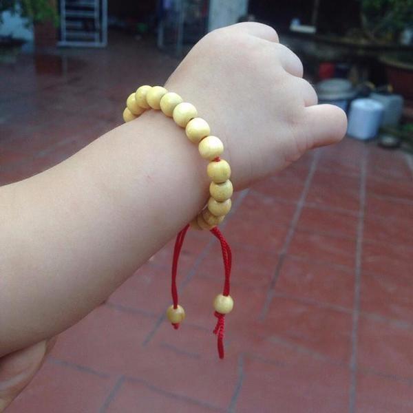 Combo 3 Vòng dâu tằm đeo tay, chân cho bé