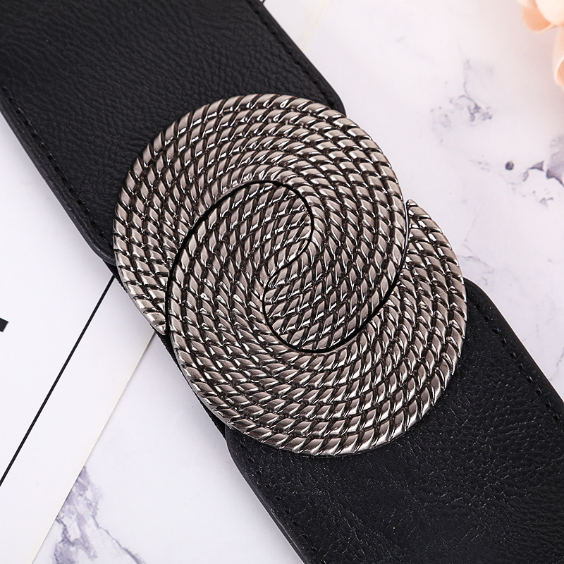 Thắt lưng nữ bản thun 6 cm-PK293