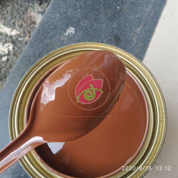 Sơn sắt MẠ KẼM màu gỗ , màu da bò epoxy 2K GALANT, 2 thành phần 800ml