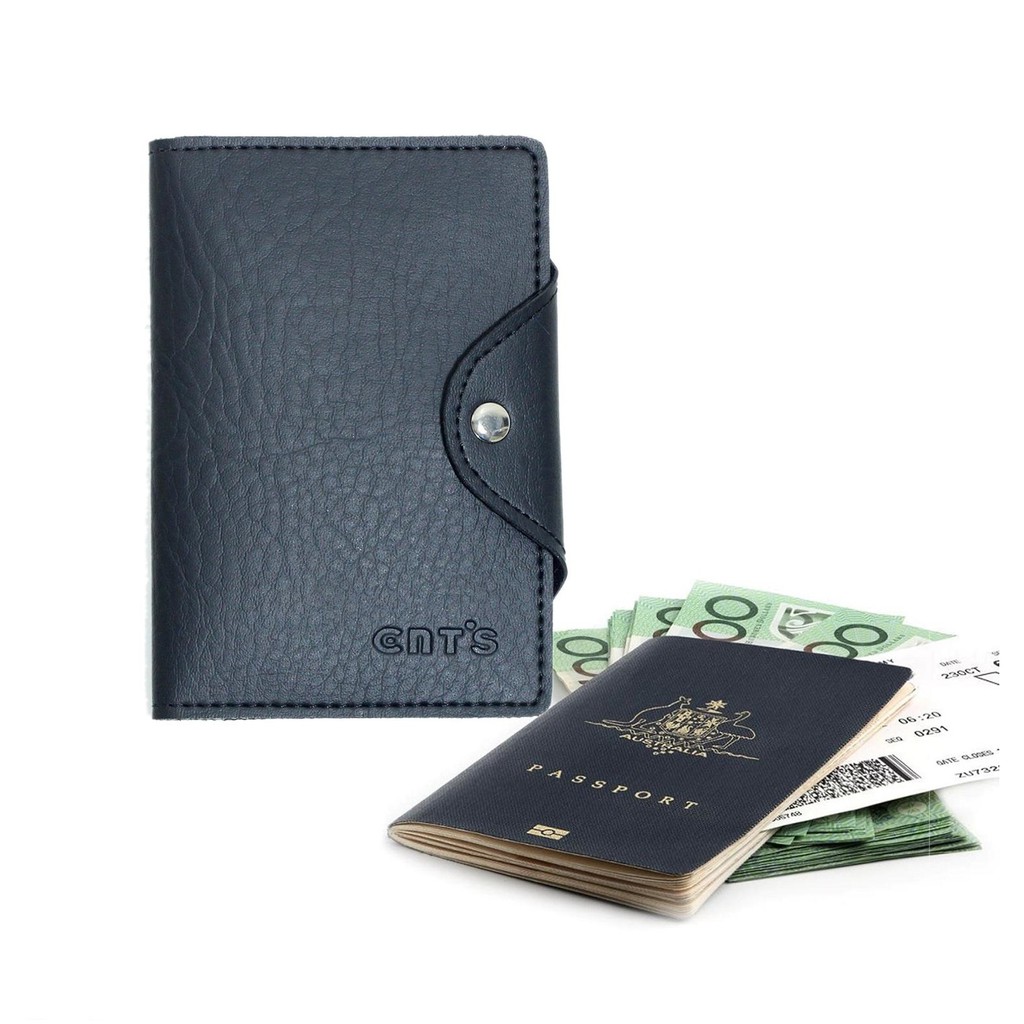 Ví da đựng passport hộ chiếu CNT VN19 cao cấp LL2.22