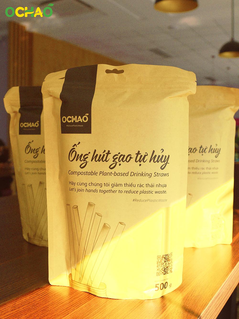 Ống hút bột gạo OCHAO 500g