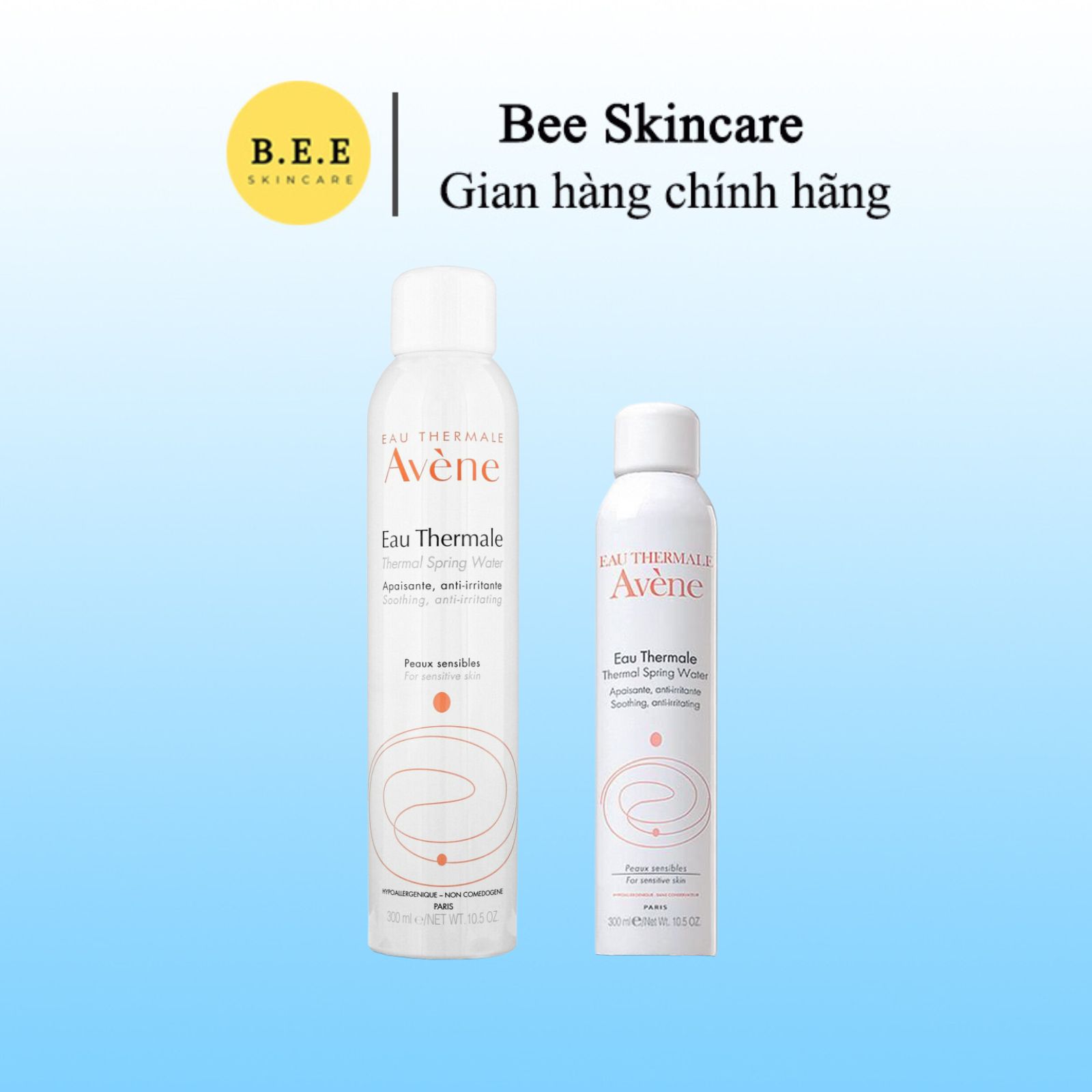 Xịt khoáng Pháp Avene 50ml,150ml và 300ml, Bee Skincare