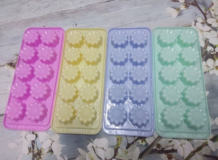 KHUÔN LÀM ĐÁ, THẠCH RA CÂU HÌNH 10 HOA CÚC