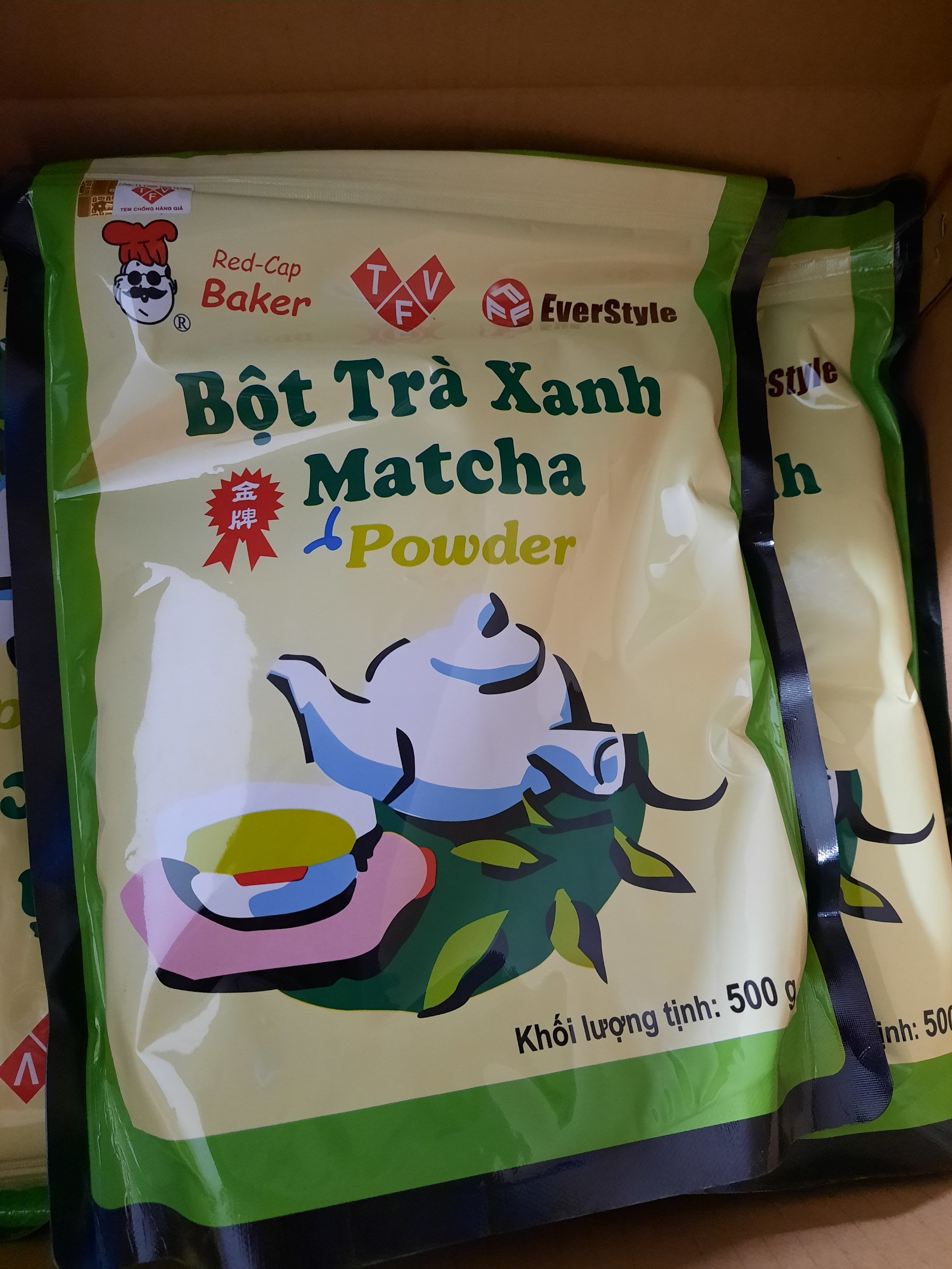 Bột Trà xanh Matcha gói 500g