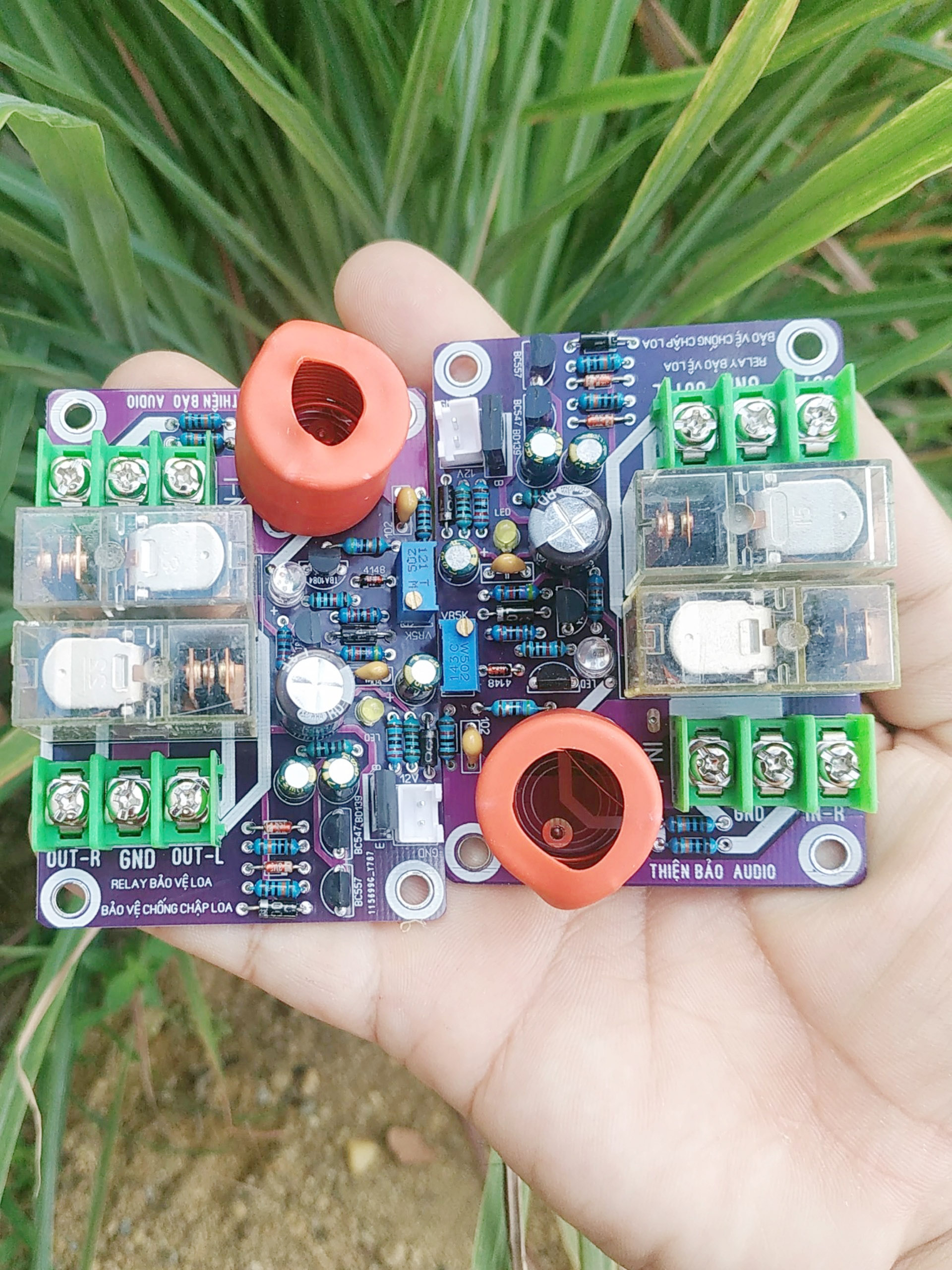 MẠCH BẢO VỆ LOA - BẢO VỆ CHỐNG CHẠM LOA 12V
