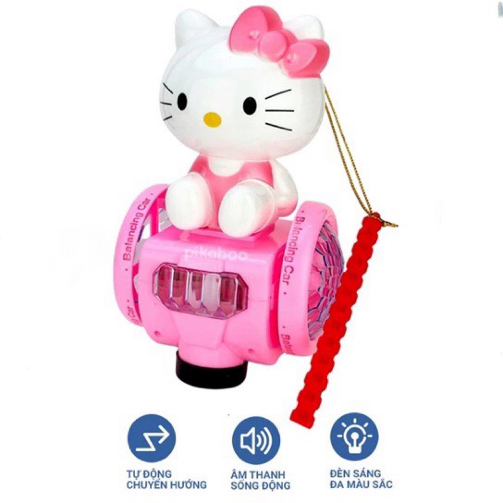 Đèn Lồng Trung Thu Hello Kitty Thăng Băng Cho Bé