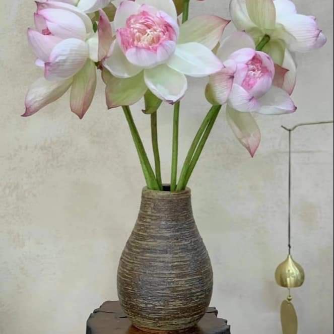 White ceramic printing vase 1-ceramic jar of fulogo