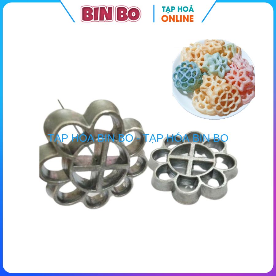 Combo 2 khuôn bánh nhúng hoa mai (1 khuôn lớn + 1 khuôn nhỏ)