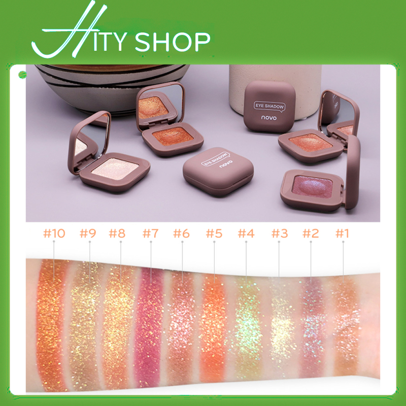 Phấn mắt nhũ lấp lánh Novo Eye Shadow