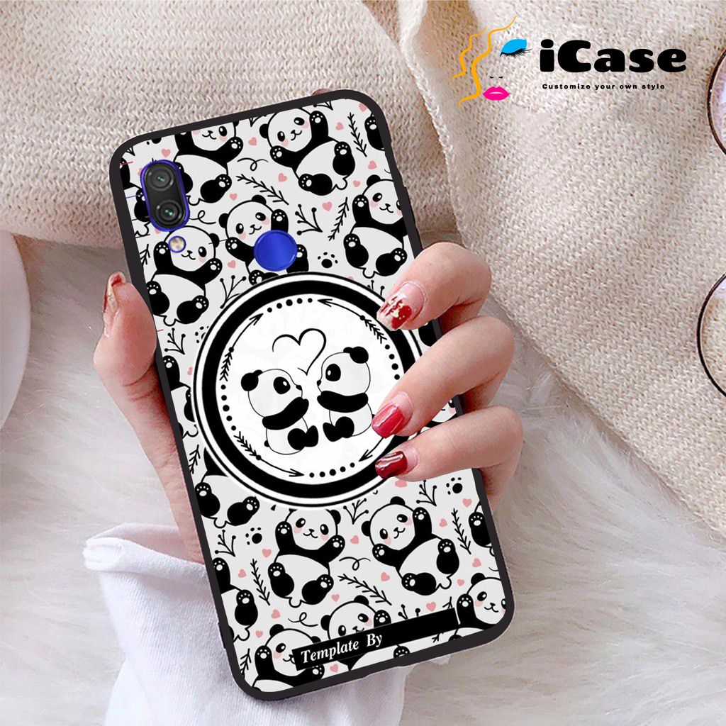 Ốp lưng xiaomi redmi note 7 viền dẻo tpu bst panda
