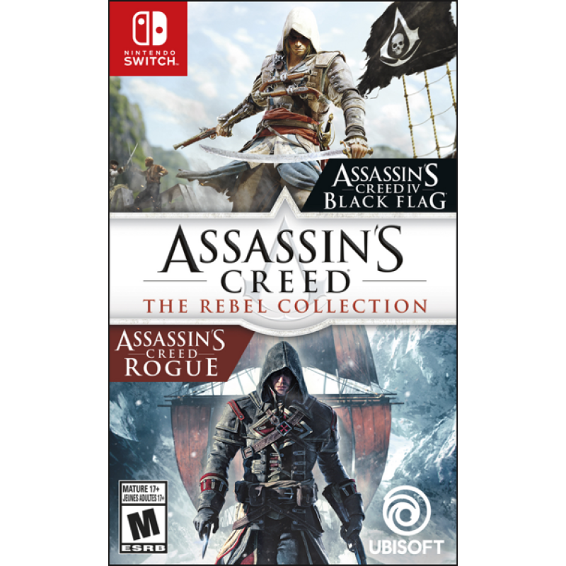 Game Nintendo Switch : Assassins Creed The Rebel Collection Hệ US
