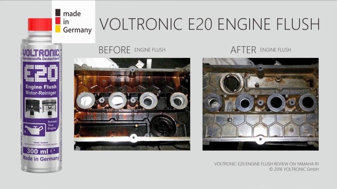 [HCM]Phụ Gia Xúc rửa động cơ Voltronic E20 Engine Flush 60ml - VE2030