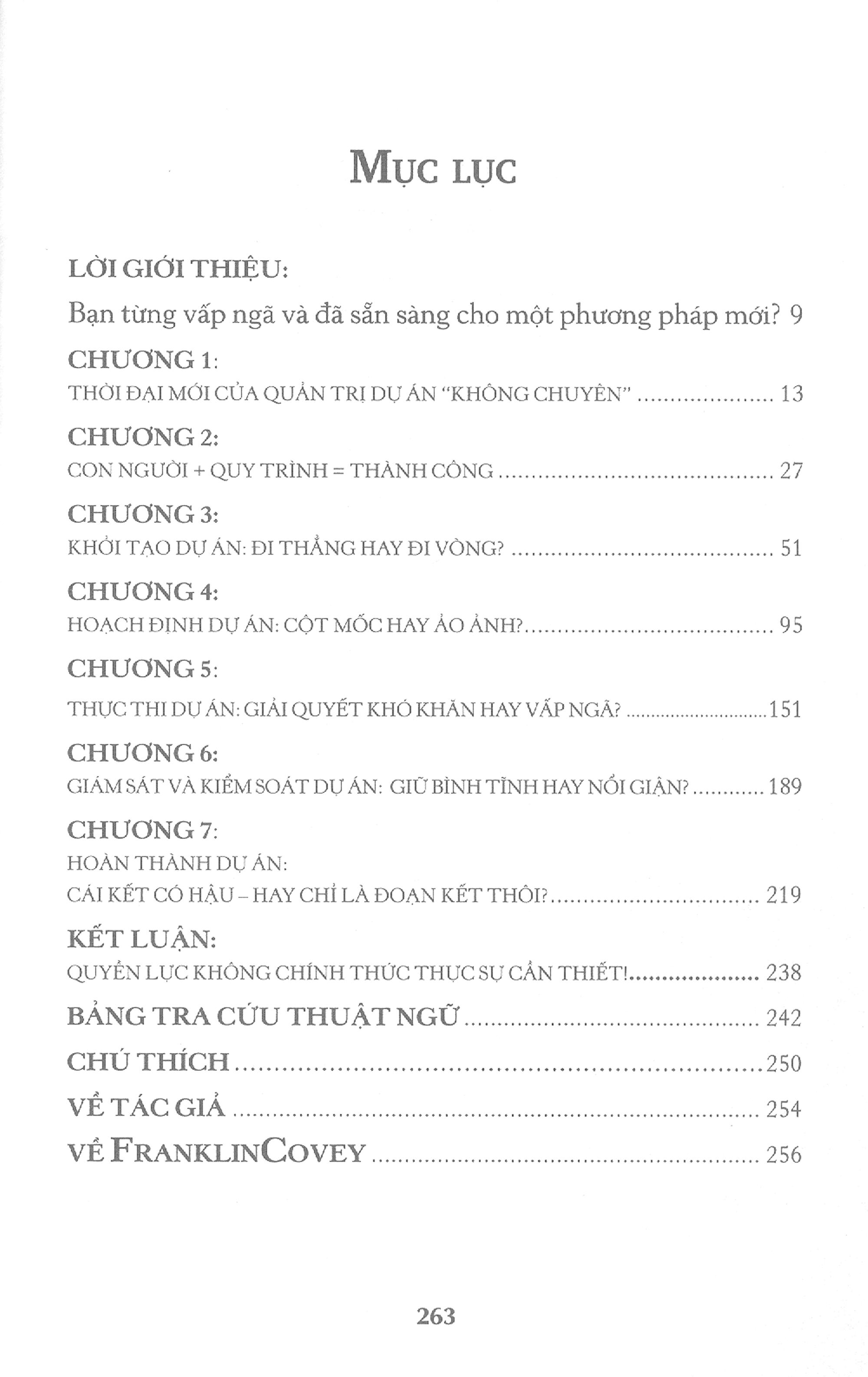 Tinh Hoa Quản Trị Dự Án