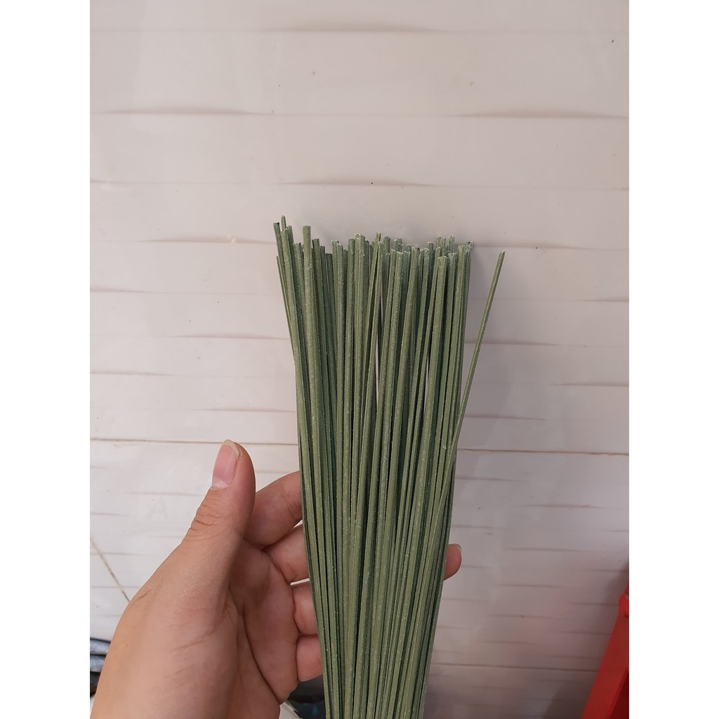 Kẽm cành 30/40cm - bó 100 cây ( kẽm dẹp thường dùng cho cắm hoa sáp)
