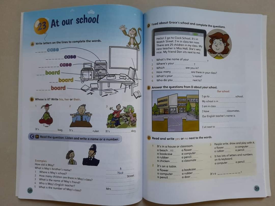Sách Fun for starter student's book bản 4th 2018 cho bé luyện thi