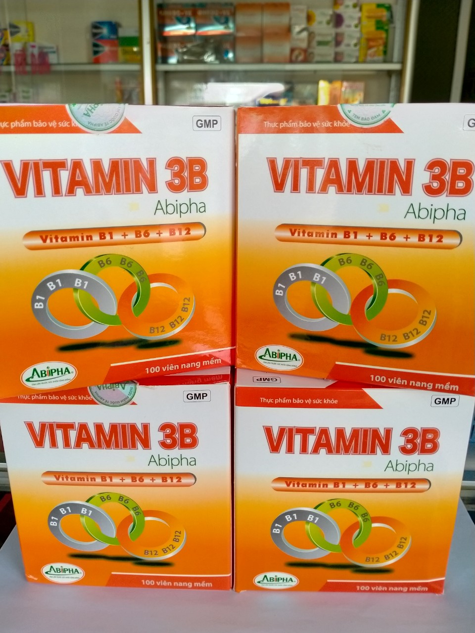 VITAMIN 3B Abipha Hộp 100 viên