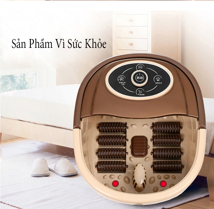 Chậu ngâm chân điện massage - Bồn ngâm chân mát xa hồng ngoại thư giãn các cơ bắp bị mỏi, tạo giấc ngủ sâu