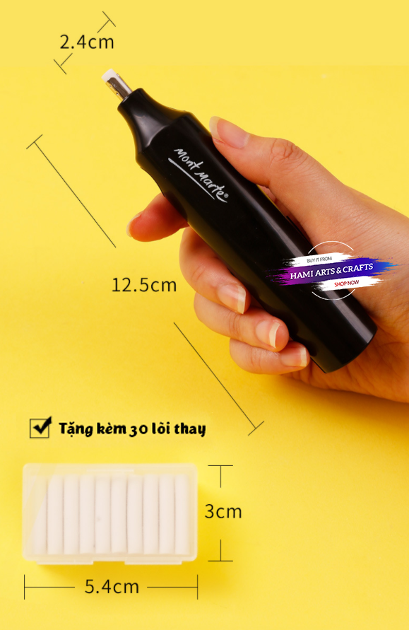 Bút Tẩy Điện Mont Marte