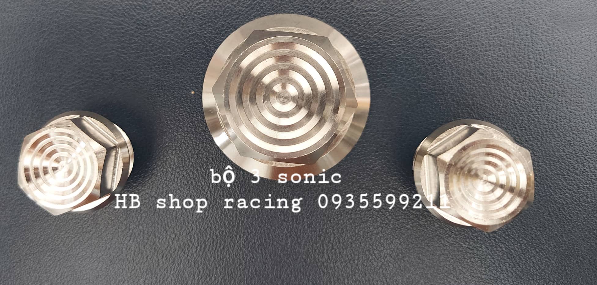 Ốc salaya inox 304 cnc thái bộ 3 con ốc chản ba sonic