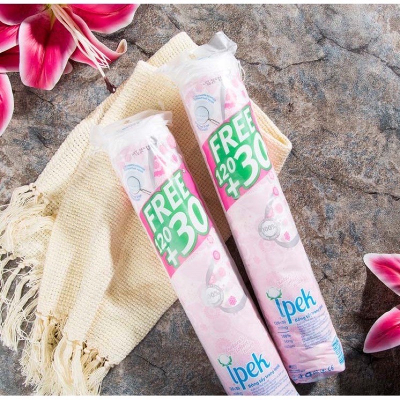 Bông Tẩy Trang IPEK 150 Miếng