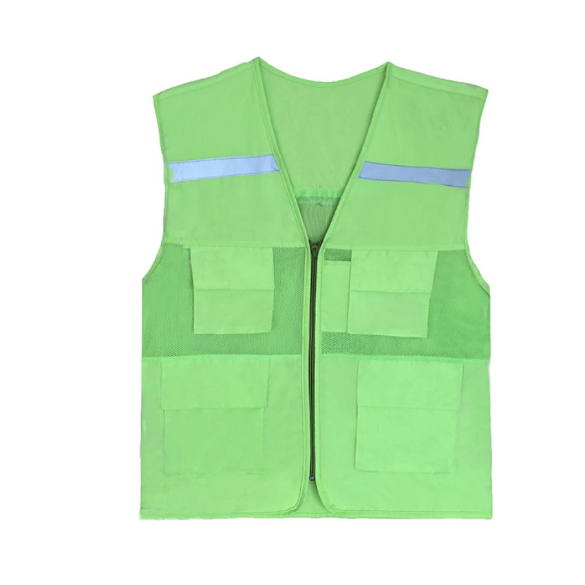 Áo Gile Lưới Túi Hộp Phản Quang
