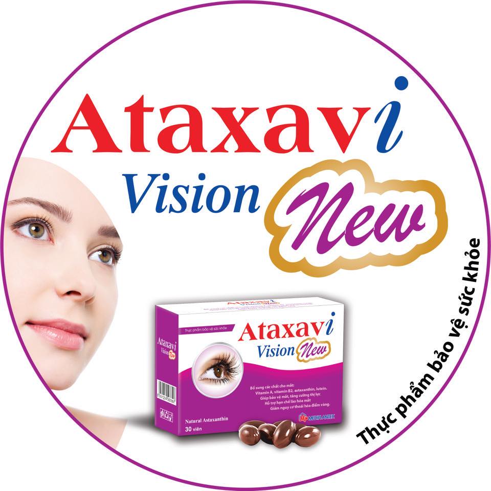Viên bổ mắt ATAXAVI VISION NEW (hộp 30 viên)