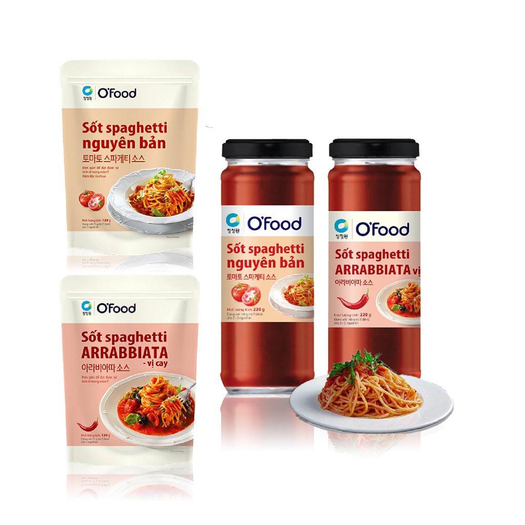 Sốt Spaghetti Hàn Quốc Sốt Mì Ý