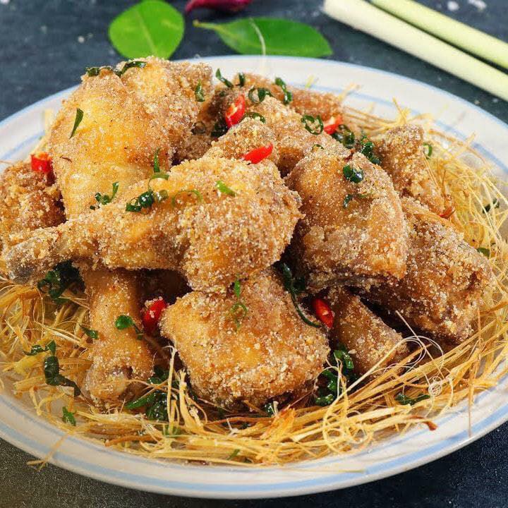Bột rang muối, gia vị làm gà,vịt,sụn,bề bề rang muối