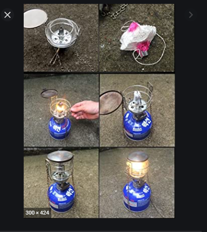 Đèn dã ngoại sử dụng gas Campingmoon T4