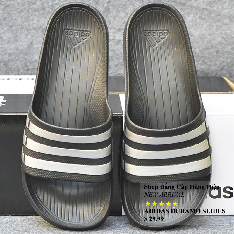 Adidas Duramo màu đen sọc bạc