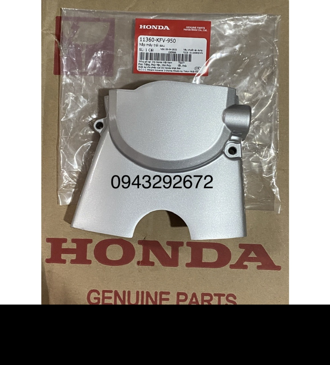 Mang Cá ( Nắp Máy Trái Sau ) Dream Super Honda ( 11360KFV950 )