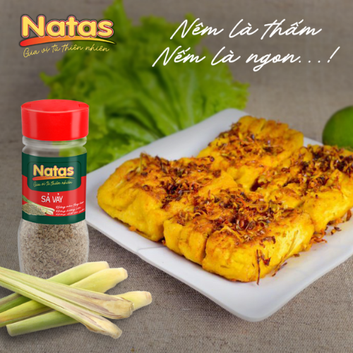 SẢ VẢY NATAS gia vị tiện dụng (hũ 40g)