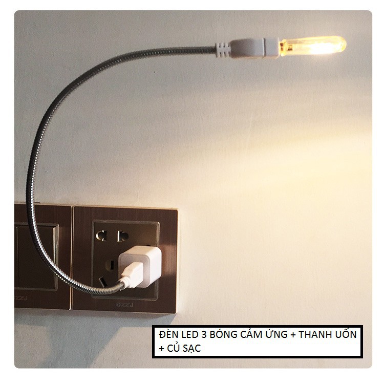 Đèn usb cảm ứng chạm tay [ĐƯỢC XEM HÀNG TRƯỚC KHI THANH TOÁN] thanhcong13988
