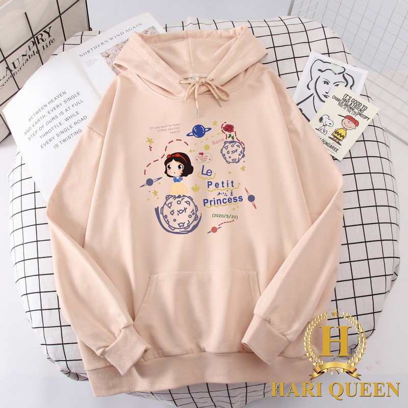 Áo hoodie cô gái Pricess HDA1020