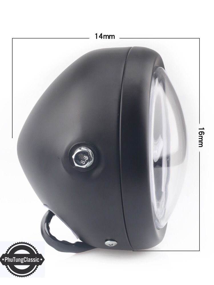 Đèn pha Led độ cafe racer, classsic cao cấp, hàng chất lượng cao