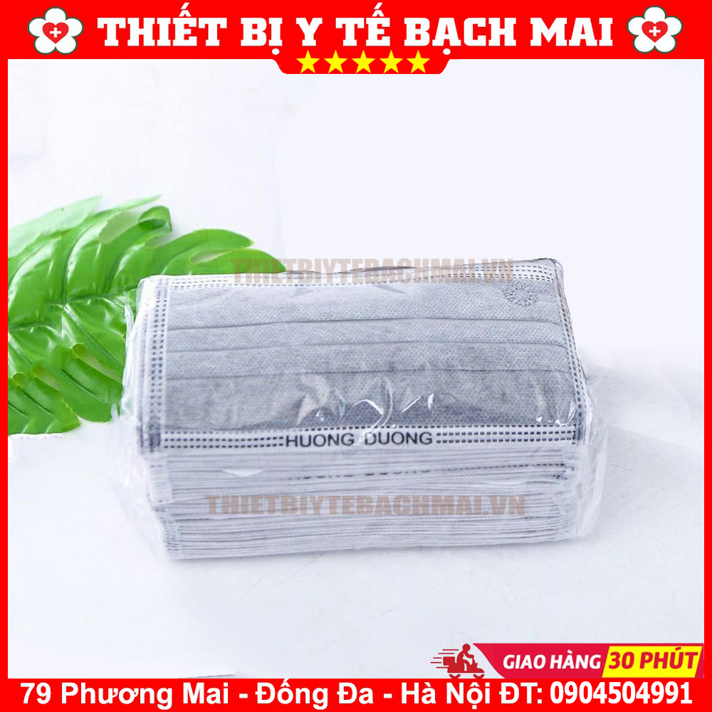 Khẩu Trang Hướng Dương Y Tế 3 Lớp, 4 Lớp Các Màu