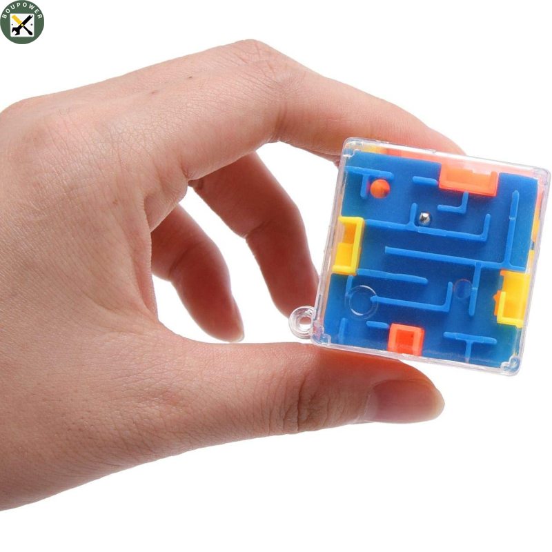 BouPower　3d Cube Maze Puzzle Children Maze Puzzle Box Mind Puzzles For Kids 3-14 Years Old