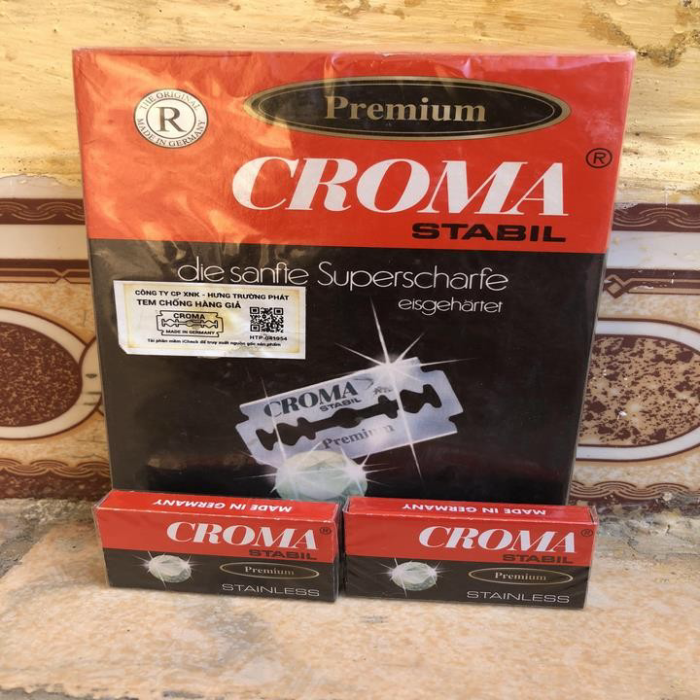 Lưỡi Dao CROMA Hộp 10 lưỡi